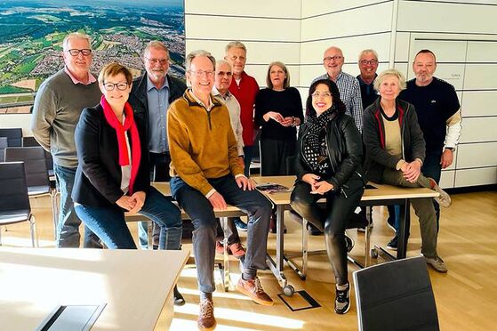 SPD Fraktion bei der Sitzungsvorbereitung